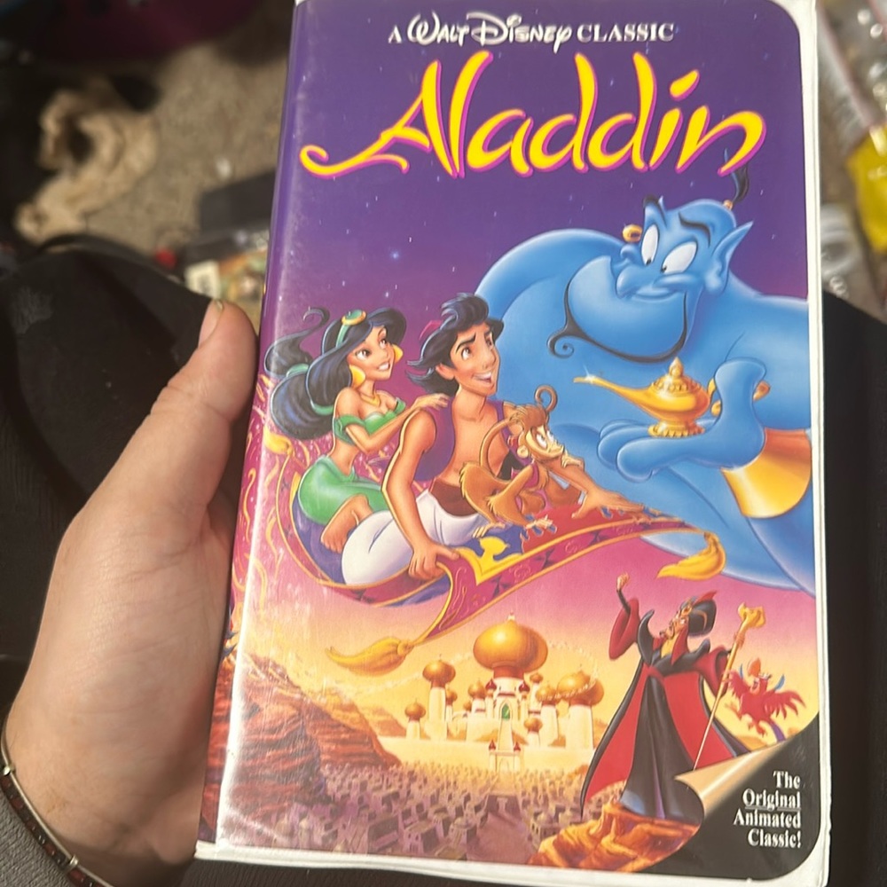 ALADDIN VHS